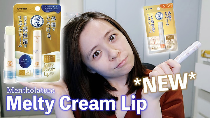 Son dưỡng melty cream lip review