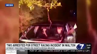 Two Arrested for Street Racing Incident in Walton