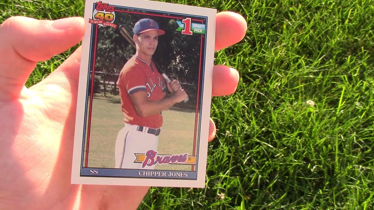 Cool Cards Episode 29- CHIPPER JONES DRAFT PICK! (OLD) - YouTube