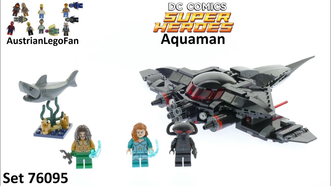 LEGO 76095 Aquaman Black Manta Strike 235 Pcs 