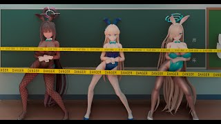 【Blue Archive MMD】「Bla Bla Bla」Front Side 4K