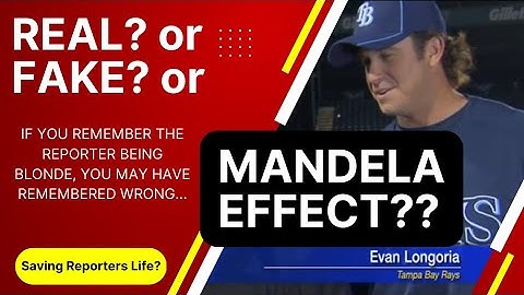 Evan Longoria Baseball Catch Reporter Breakdown - Real, Fake or Mandela Effect?