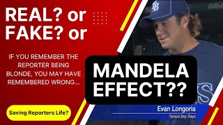 Evan Longoria Baseball Catch Reporter Breakdown - Real, Fake or Mandela Effect?