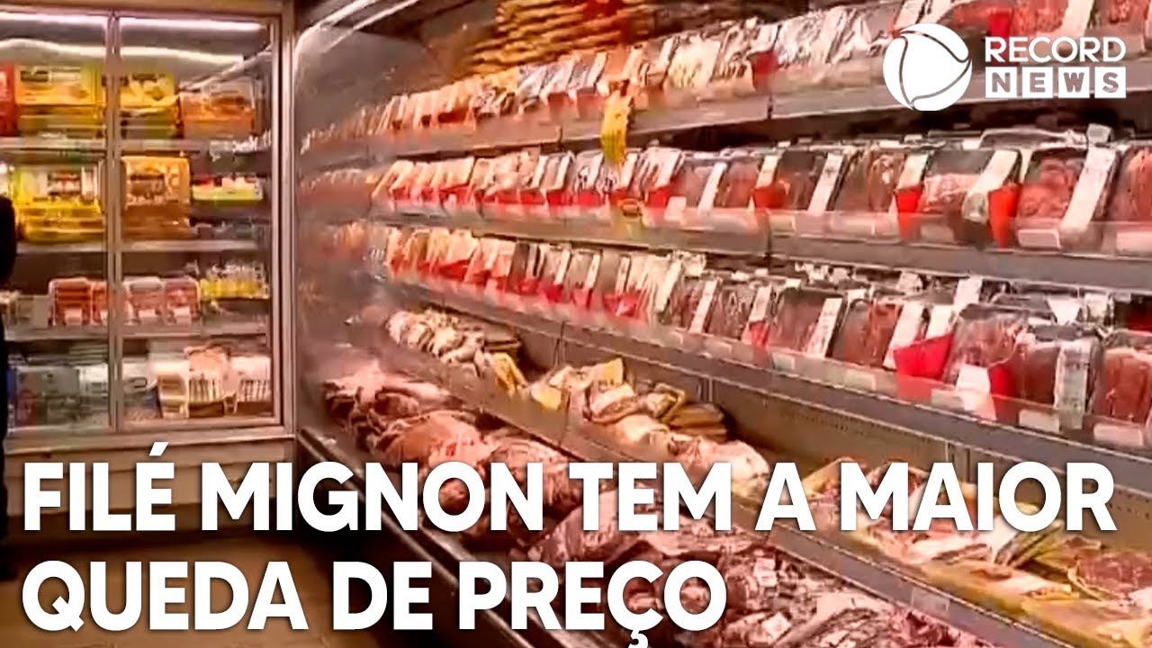 Filé mignon tem a maior queda de preço entre as carnes