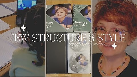 IEW Structure and Style Level A /  What a lesson looks like / Do we like it?