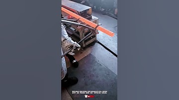 Manual clamping tool for handling hot iron rods #clamping #tool #wow