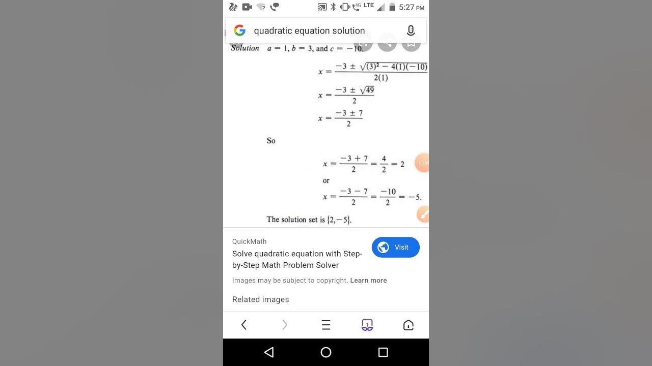 Matlab quadratic equation solver - YouTube