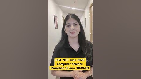 UGC NET June 2025 Computer Science Marathon 15 June 11:00AM #ugcnetadda247 #computerscience