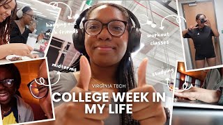 COLLEGE WEEK IN MY LIFE *at Virginia Tech*