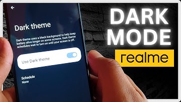 How To Enable Dark Mode on Realme Phone