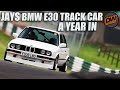 Jays BMW E30 Track Car update. New coilovers &amp; fuel system.