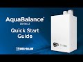 AquaBalance Quick Start Guide | AquaBalance Series 2