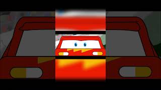 Lightning McQueen&#39;s BIG CRASH! (Animation Clip) #cars3 #animation #shorts