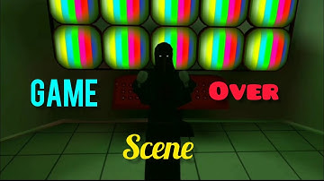 Game Over Scene in Smiling X Corp 0.