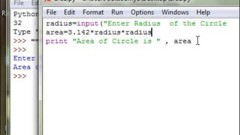 A Computer Program and types of Errors (Python)