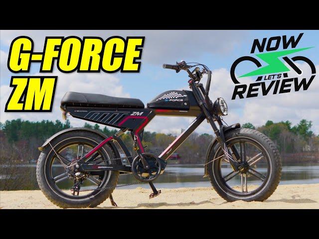 G-FORCE ZM Fat Tire Electric Bike Review! 