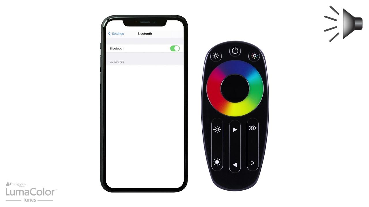 Evergreen Classics® LumaColor™ Tunes Artificial Christmas Tree