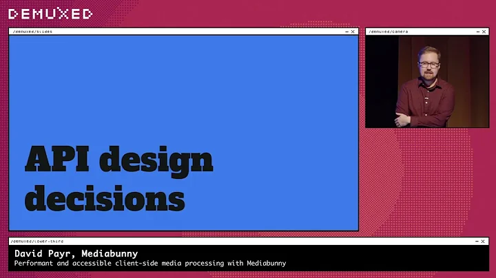 David Payr - Performant and accessible client-side media processing with Mediabunny