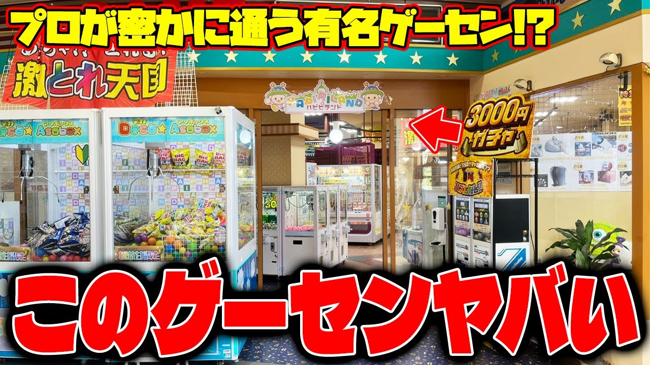 【驚愕】知らないと損する！？あの有名ゲーセンで一万円チャレンジした結果がヤバすぎたw【クレーンゲーム】