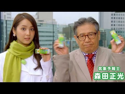 佐々木希のお天気お姉さん、レポート4連発！／「ロッテのど飴」CM5秒×4連発