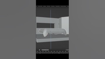 How to build a BED in Blender! #shorts