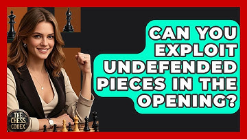 Can You Exploit Undefended Pieces In The Opening? - The Chess Codex