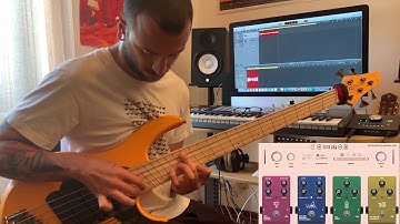 Tapping bass lick #39 [Tabs on Patreon | Archetype Cory Wong TEST]