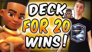 20 Wins Challenge Deck! Ram Rider Deck | SirTagCR - Clash Royale ▻ ...