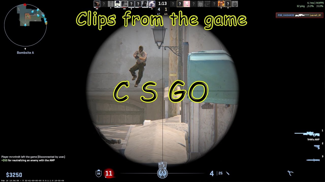 Counter strike Clips from the game - YouTube