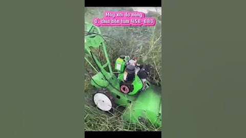 Máy xới đất 3, 4 chức năng máy làm cỏ nông nghiệp máy vun luống đa năng