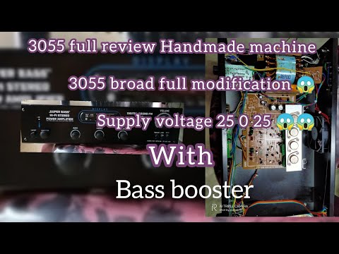 3055 machine full details and modification and sound test 😱😱