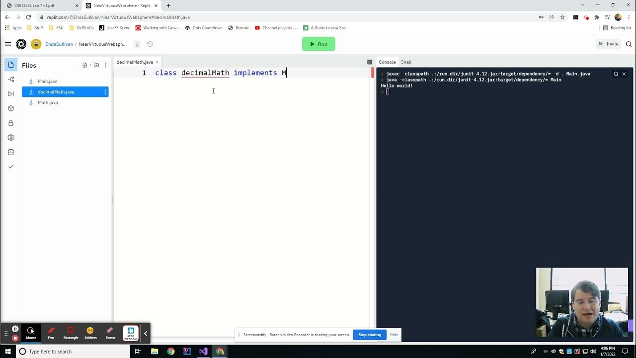 Lab 7-Java - YouTube
