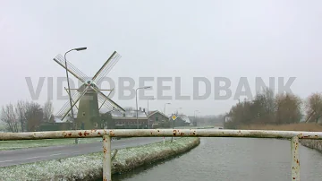 Midden Delfland Maasland Molens sneeuw #3