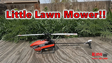 K110S Cutting Grass! Inverted Practice! Crashes!