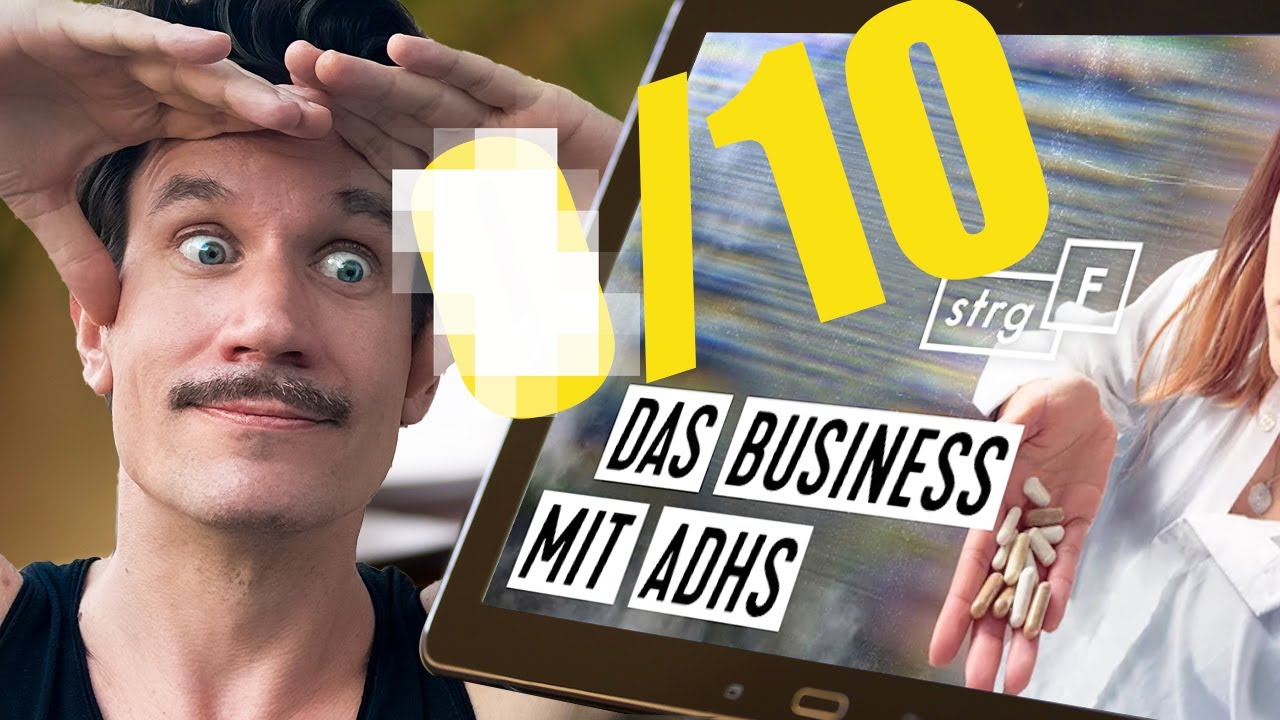 ADHS-ler bewertet STRG_F ADHS Video | Ist die Doku zum Thema ADHS ein  totaler FAIL? #adhs #wtf