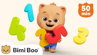 The Numbers Song + MORE | Bimi Boo - Preschool Learning for Kids