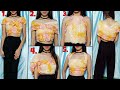 DRAPE YOUR DUPATTA IN STYLISH TOPS|NO CUTTING NO SEWING|STEP BY STEP|HINDI