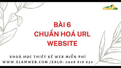 ☢️Bài 6- Hướng dẫn cách chuẩn hoá url website wordpress -⚽  Công ty thiết kế web chuyên nghiệp ☣️