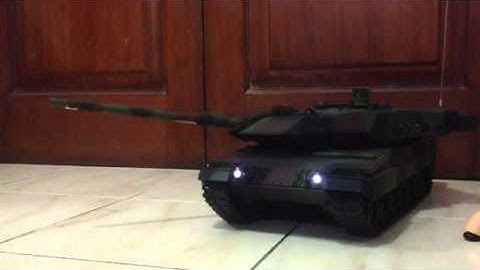 TAMIYA Leopard 2A6 Demonstration Mode
