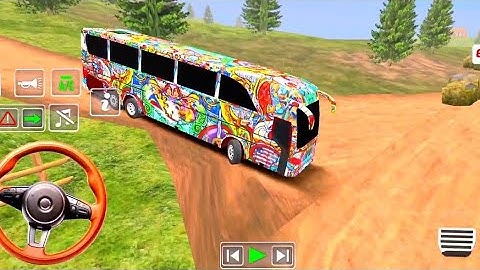 Coach Bus Simulator India Off-road Driving Bus Game | New Update 2025 Full Gameplay Video Part #243 