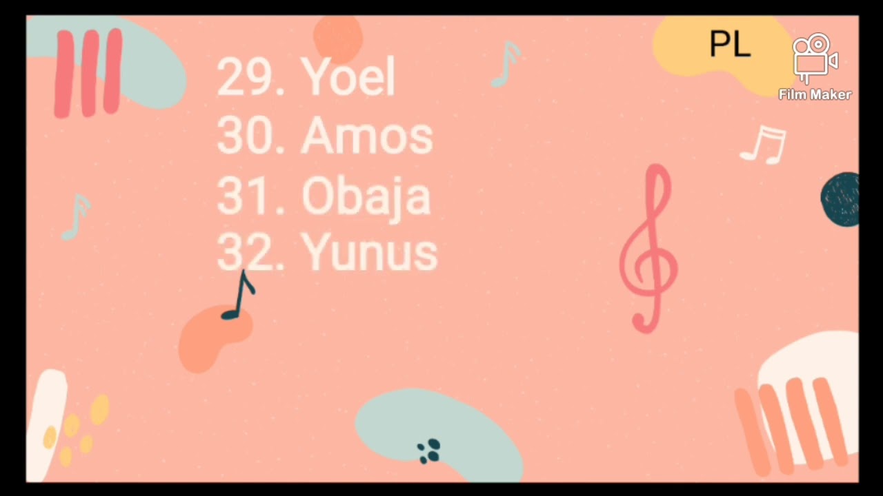 Menghafal Kitab Perjanjian Lama-PL