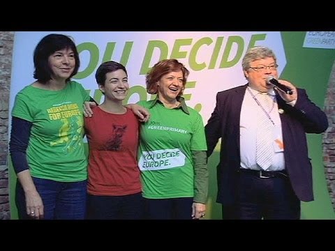 انتخابات درون حزبی سبزهای اروپا آغاز شد