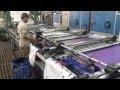 Screen printing factory