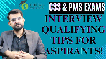 CSS & PMS Interview Qualifying Tips | Ali Dino Channa | DSP Prisons Sindh | CCE 2021 | Khudi Talks