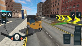 Rickshaw Roamer Journey Across the Metropolis || Auto Simulator Android Gameplay screenshot 2
