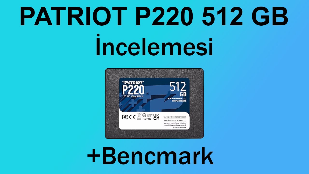 Patriot P220 SSD REVIEW + TESTS - YouTube