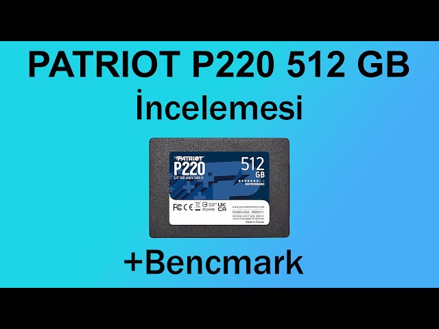 Patriot P220 SSD REVIEW + TESTS - YouTube