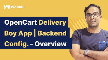 OpenCart Delivery Boy App Configuration - Overview