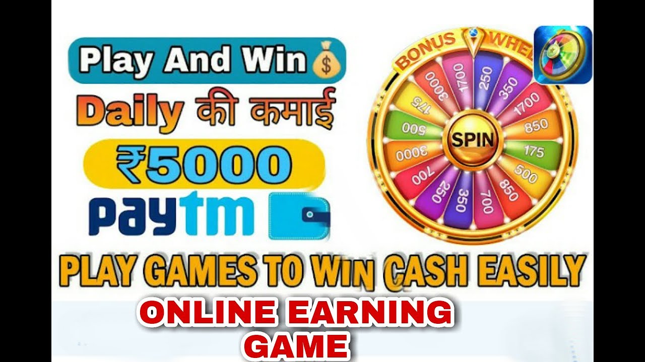 Online Game Playing,Unlimited spin earn money,spin the wheel free