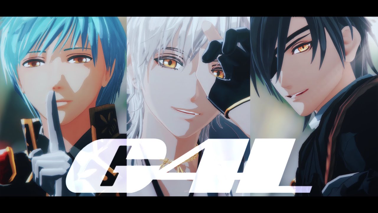 MMD刀剣乱舞】G4L【一期一振・燭台切光忠・鶴丸国永】 - YouTube